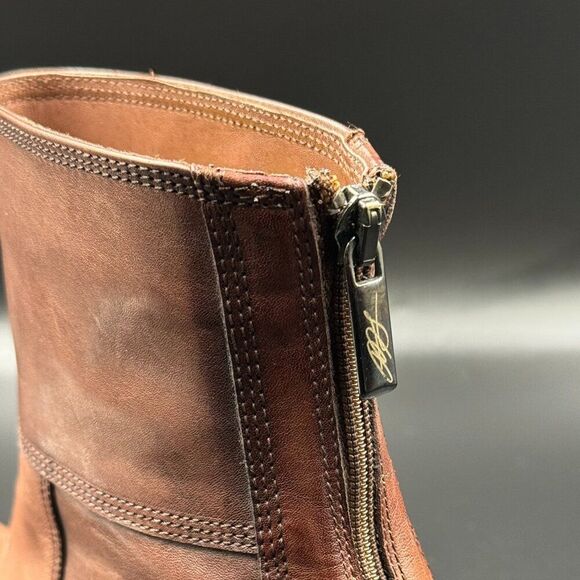 Sebastiano Migliore Mens Full Grain Italian Leather Boots